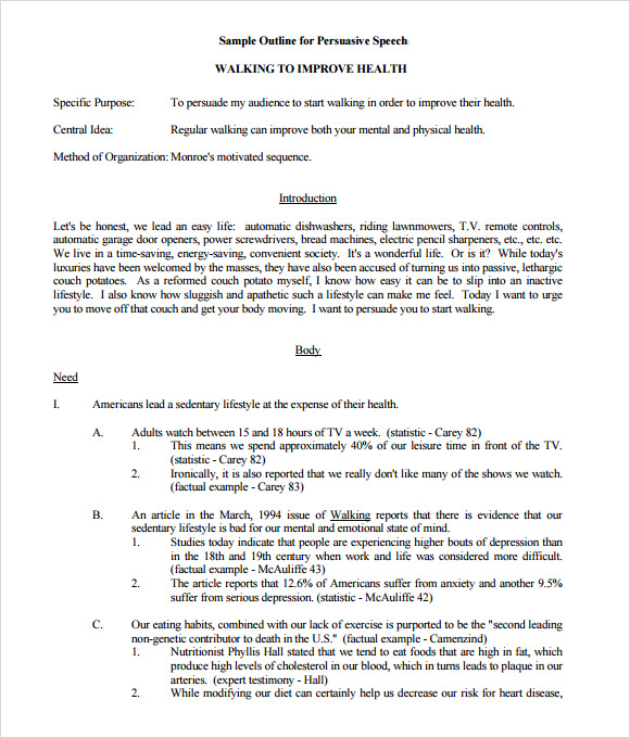 Sample Topic For Persuasive Speech Selling Product