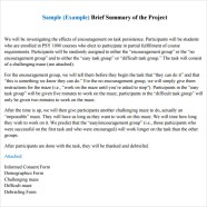 Project Summary Report Template