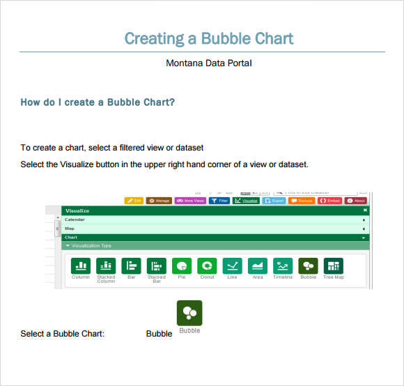 FREE 5+ Sample Bubble Chart Templates in PDF MS Word