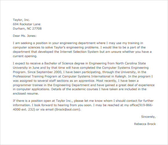 FREE 7+ Proper Business Letter Formats in PDF MS Word