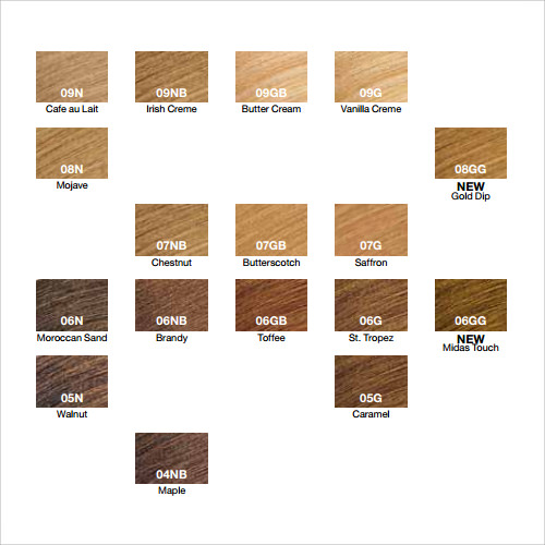 26 Color Chart Templates Sample Templates