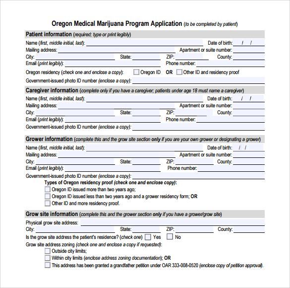 FREE 7+ Medical Application Forms in PDF