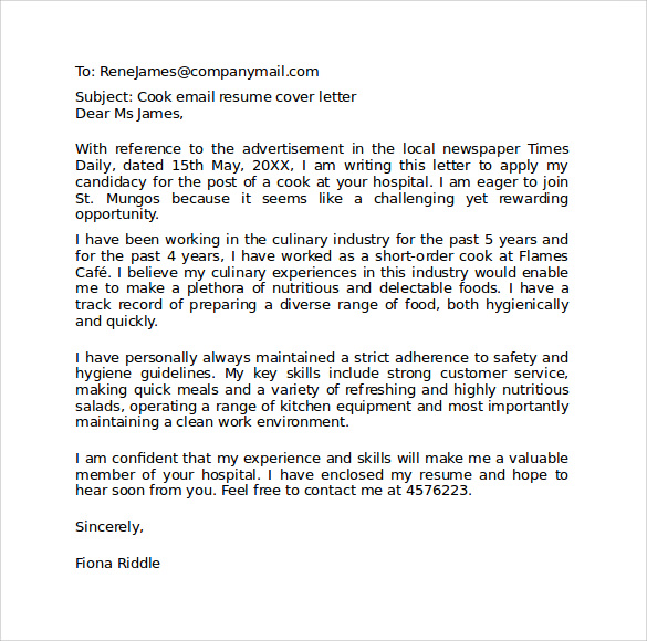 How To Write A Speculative Cover Letter