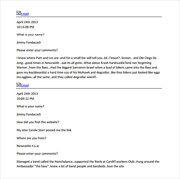 FREE 8+ Sample Guest Book in PDF PSD