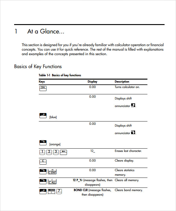 FREE 7+ Sample Financial Calculator Templates in PDF