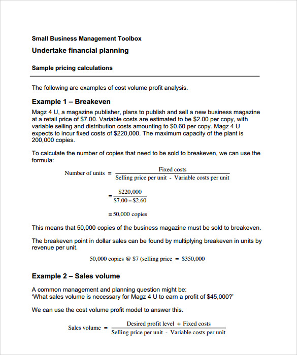 FREE 9+ Sample Product Pricing Calculator Templates in PDF