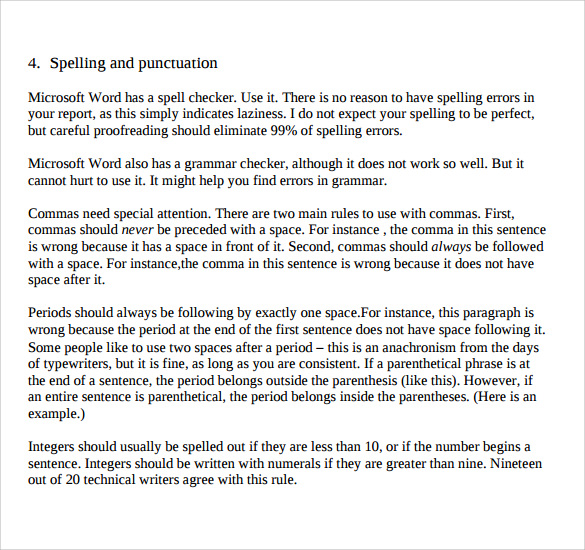 8+ Technical Report Samples, Examples, Templates Sample Templates