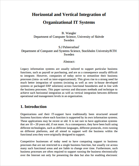 FREE 6+ Sample Horizontal Organization Chart Templates in PDF