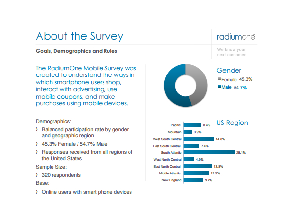 FREE 12+ Sample Survey Report Templates in MS Word PDF