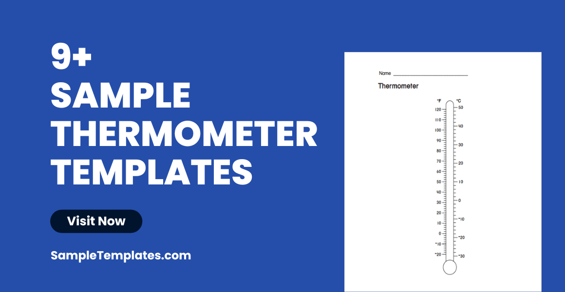 FREE 9+ Sample Thermometer Templates in PDF MS Word(08)