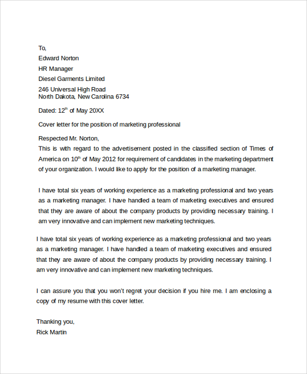 University Student Cover Letter Examples Kickresume