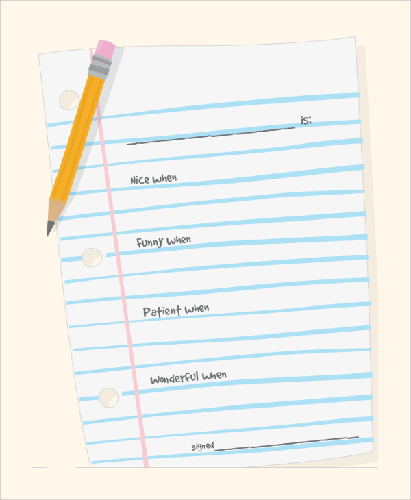 FREE 8+ Sample Notebook Papers in PDF MS Word