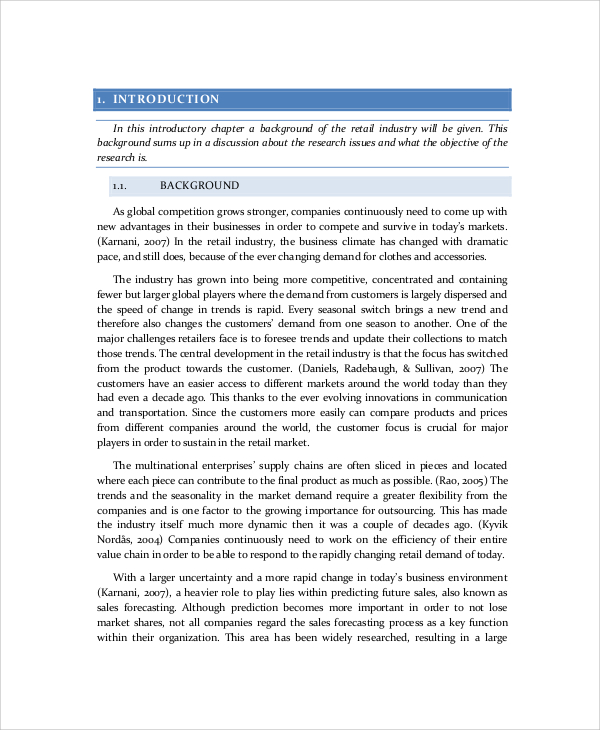 FREE 6+ Sample Sales Forecast Templates in PDF MS Word