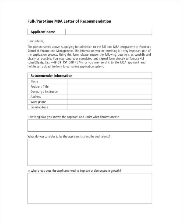 FREE 7+ Sample Letter Templates in PDF MS Word