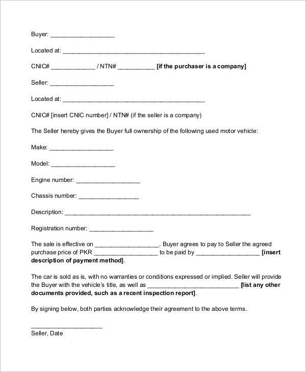 FREE 20+ Sample Sales Contracts in PDF MS Word Google Docs Pages