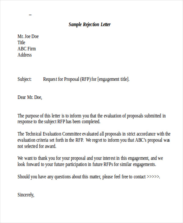 FREE 8+ Sample Formal Proposal Letter Templates in PDF