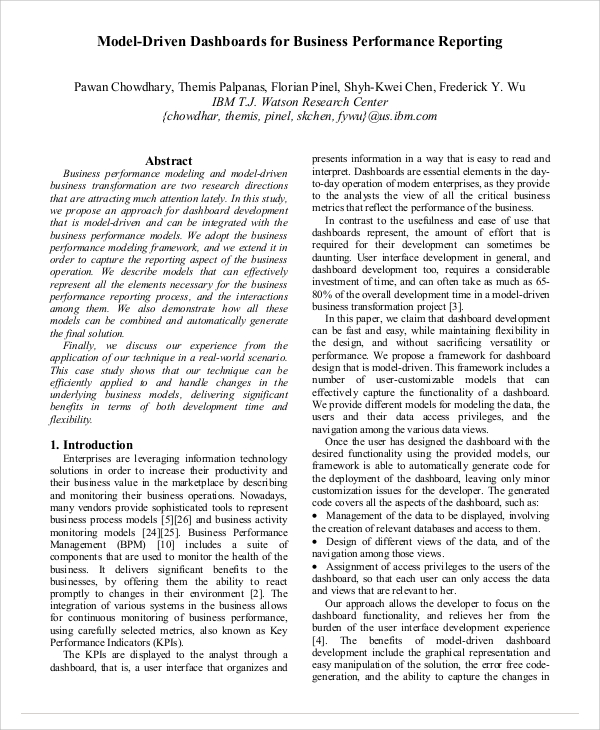 FREE 16+ Sample Performance Reports in MS Word Google Docs Apple Pages