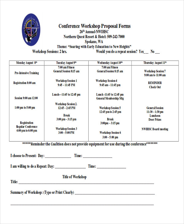 FREE 45+ Proposal Form Templates in PDF MS Word Excel