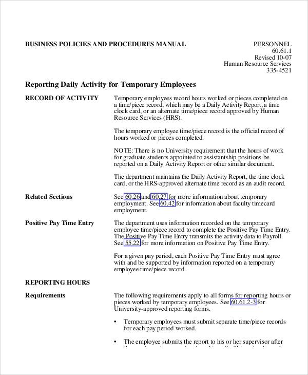 FREE 20+ Sample Activity Reports in PDF Apple Pages MS Word Google Docs
