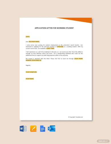 FREE 76+ Sample Student Letter Templates in Word, PDF