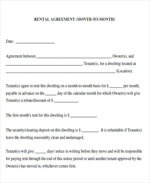 FREE 43+ Simple Agreement Forms in PDF MS Word