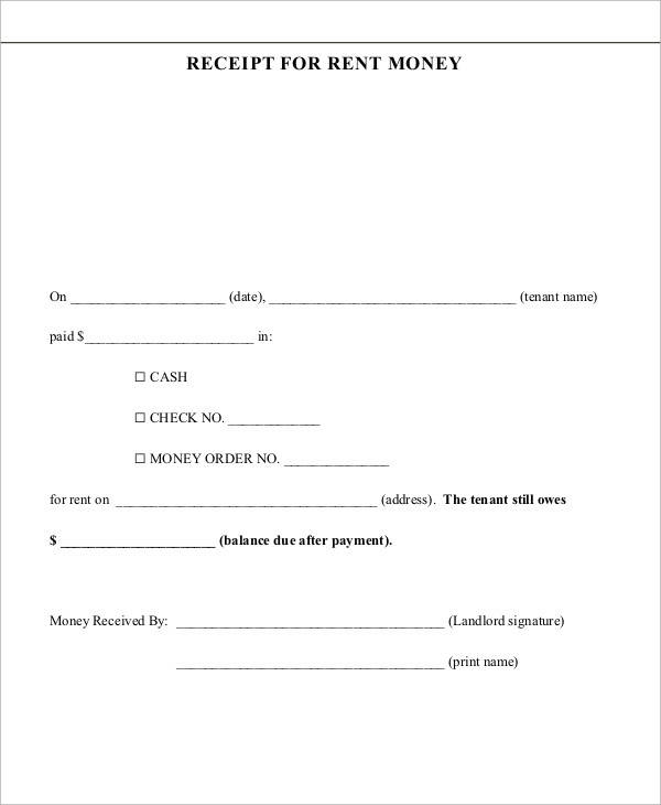 FREE 29+ Sample Payment Receipt Templates in MS Excel MS Word Numbers Pages