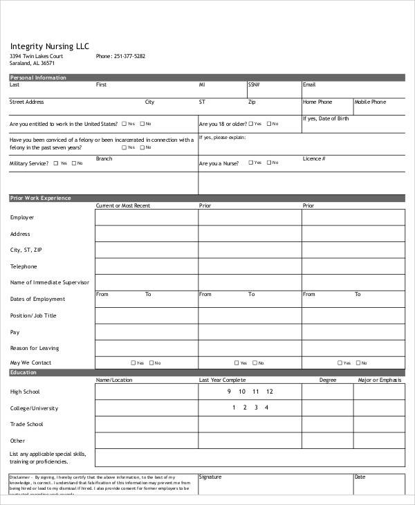 Online Application Forms Indian Nursing Council