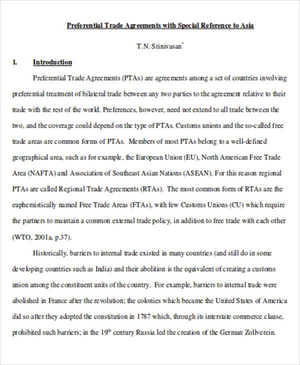 FREE 72+ Agreement Templates in PDF MS Word Excel