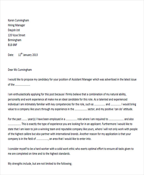 FREE 38+ Proposal Letter Format Samples in PDF MS Word Pages