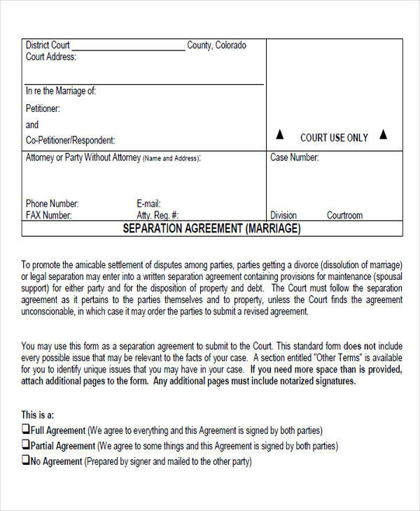 FREE 45+ Printable Agreement Forms in PDF MS Word Excel