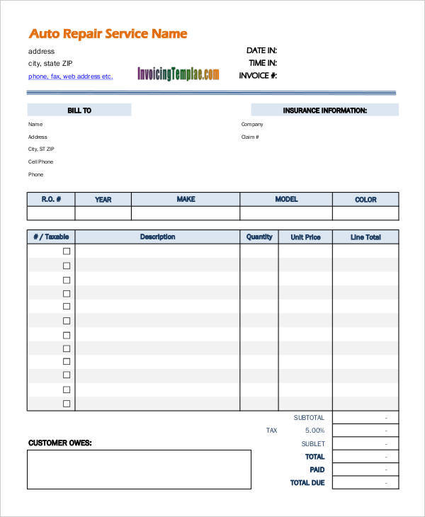 Car Sales Quotation Template at Kyle Newton blog