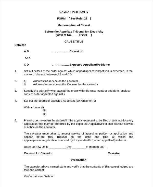 FREE 29+ Petition Formats in PDF MS Word
