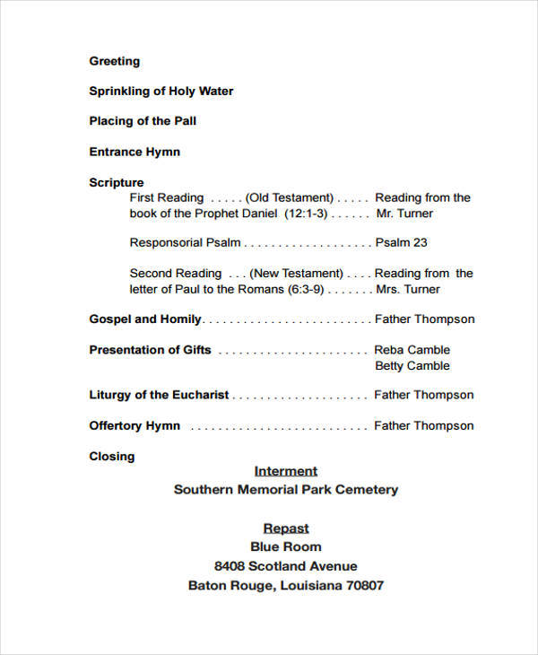 FREE 32+ Obituary Templates in PDF MS Word PSD AI Publisher