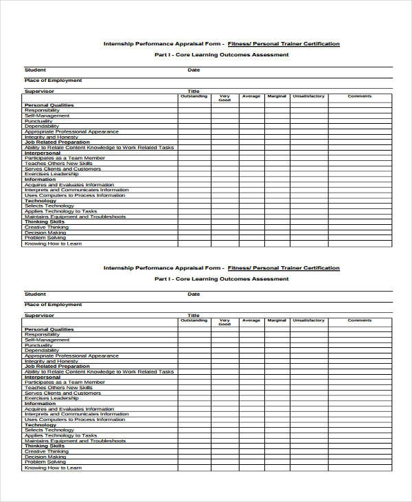 FREE 29+ Appraisal Forms in PDF