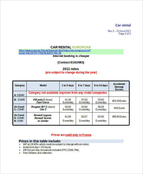 FREE 15+ Rent Invoices in MS Word PDF