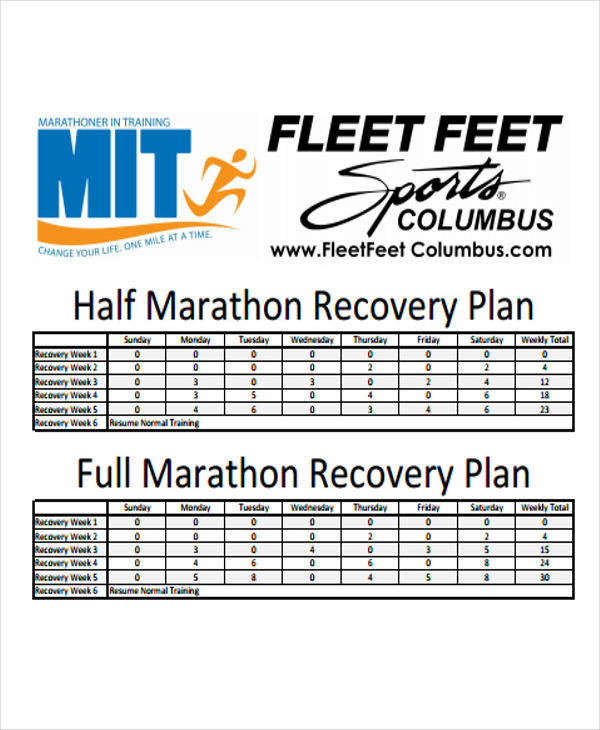 FREE 9+ Recovery Plan Samples & Templates in PDF