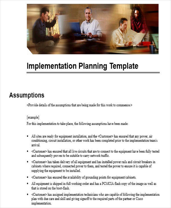 FREE 9+ Implementation Plan Samples & Templates in PDF Google Docs