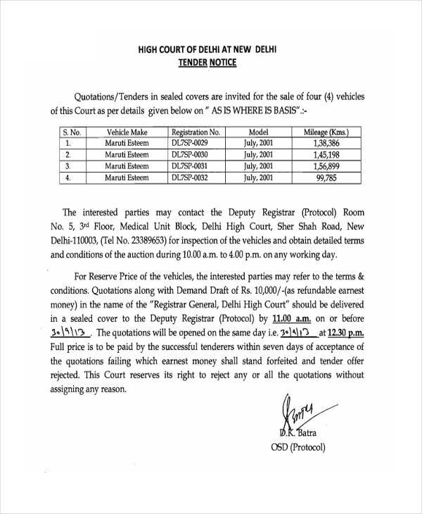 FREE 33+ Quotation Formats & Samples in PDF