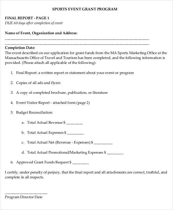 FREE 38+ Event Program Templates in PDF MS Word