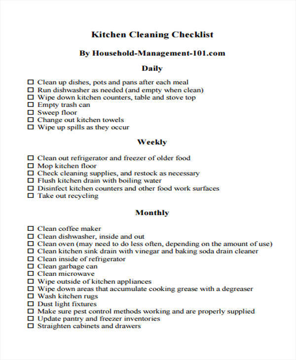 FREE 13+ Monthly List Samples in PDF