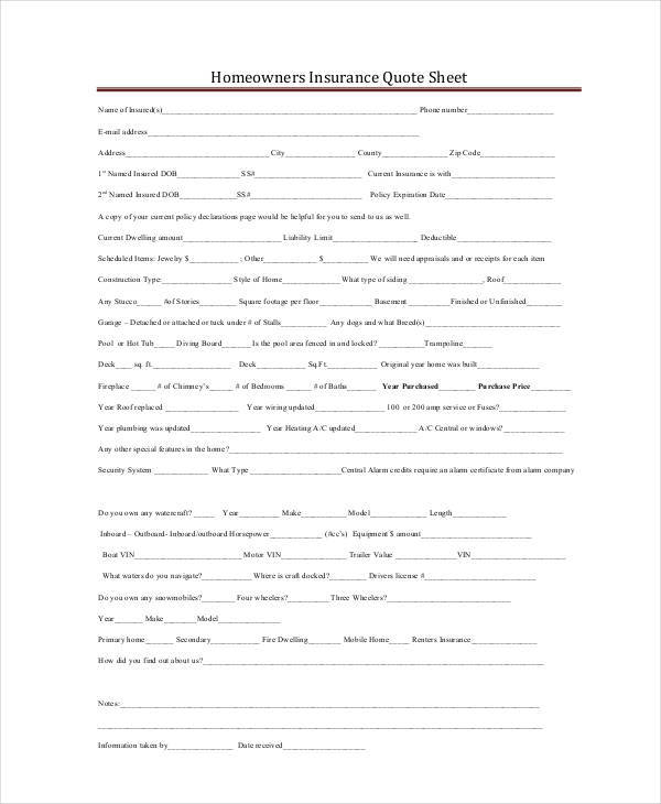 FREE 44+ Sheet Templates in PDF