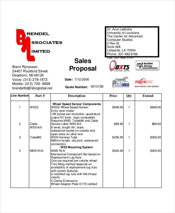 FREE 35+ Proposal Formats in MS Word PDF Google Docs Pages Excel