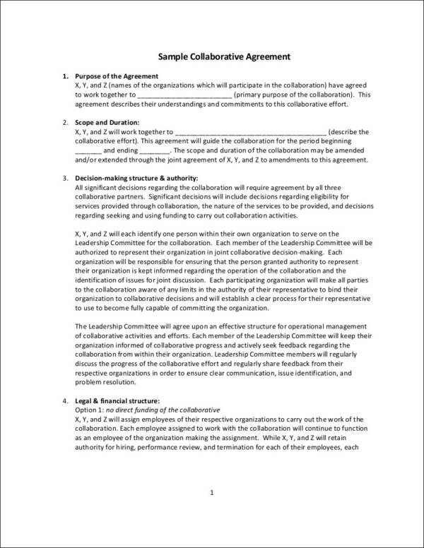 46 Free Contract Templates Pages Docs