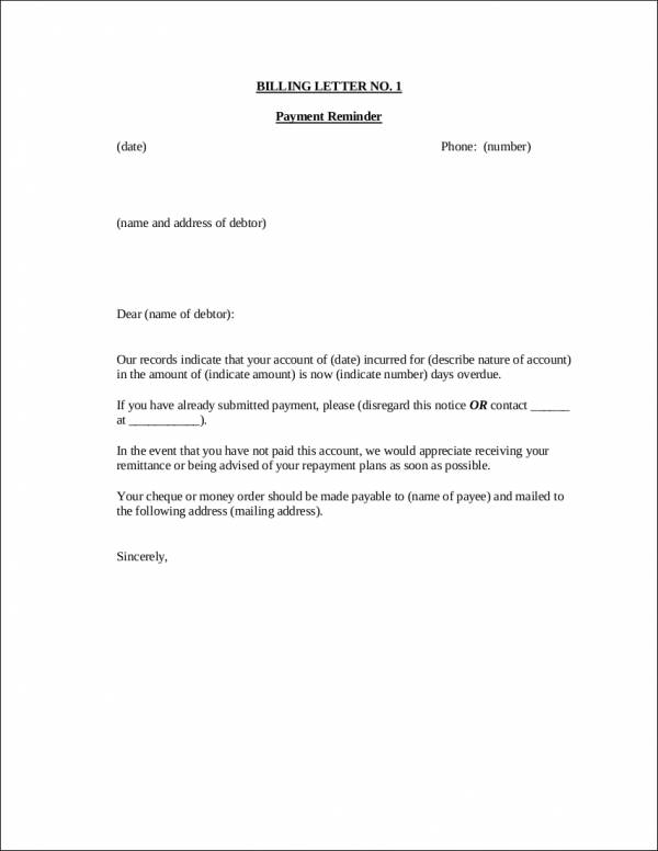 FREE 16+ Payment Notice Samples & Templates in PDF