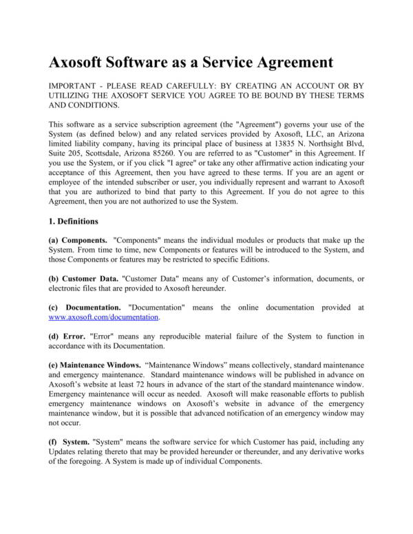 Terms of Service Generator TermsFeed