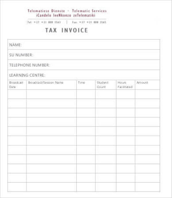 FREE 13+ Gym Invoice Samples & Templates in PDF Excel
