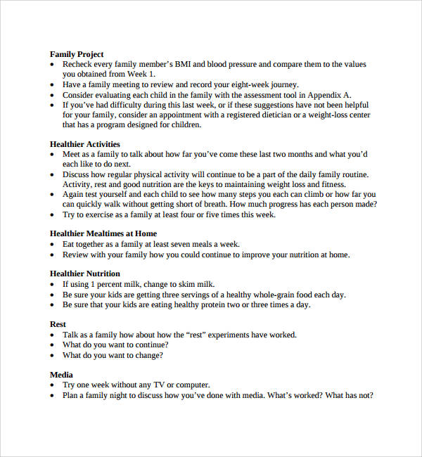 FREE 11+ Workout Planner Templates in PDF MS Word