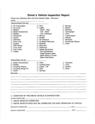 FREE 10+ Vehicle Report Samples in MS Word | Pages | Google Docs | MS