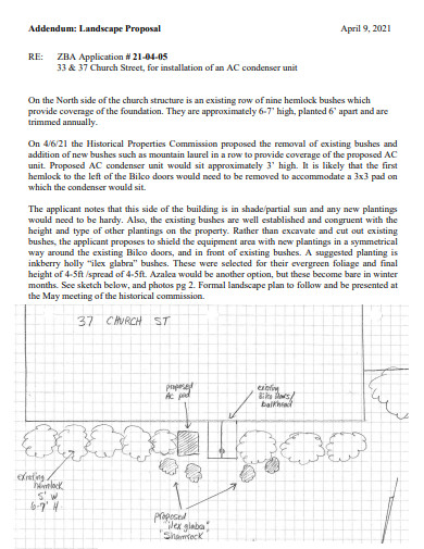FREE 10+ Landscaping Proposal Samples [Business, Bid, Project]