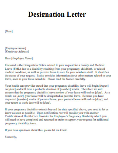 Free 50+ Letter Samples in PDF | Google Docs | MS Word | Pages